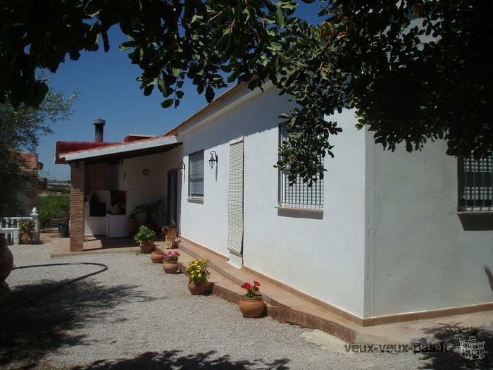 CHALET AND HOUSES WITH LAND BETWEEN MURCIA AND ALICANTE SPAIN