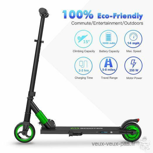 Lightweight 7.5kg Foldable Electric Scooter for Teen and Adult Mixed