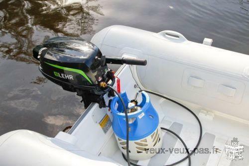 LEHR 5.0 hp Propane Powered Outboard Engine - Long Shaft