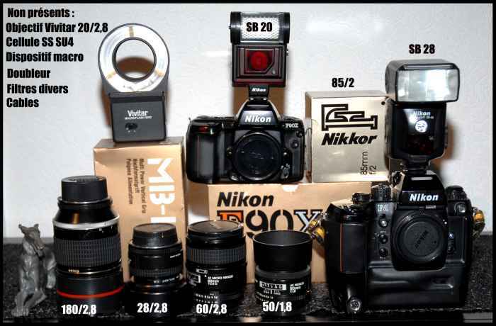 Boitiers et Objectifs Nikon