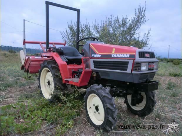 micro tracteur yanmar f 165 d