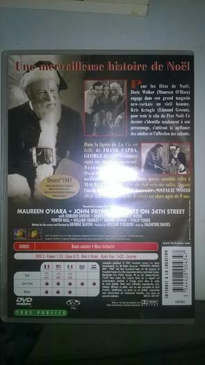 DVD Miracle sur la 34 ème rue