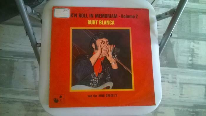 Vinyle 33T Burt Blanca and the King Creole's "Rock