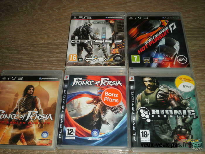divers jeux PS3