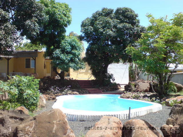 A louer chambre d'hôtes avec piscine en bord de mer à l'île Maurice