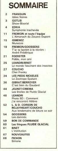 BD - Fluide Glacial 1981 N°57