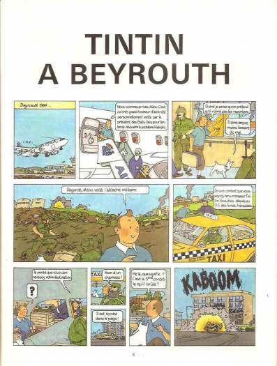 BD - RIGOLO le rire rock 1980 N°12 - Tintin au Liban