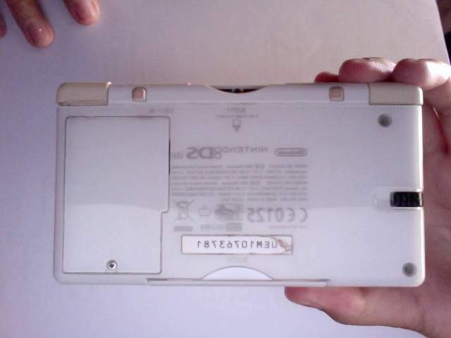 Nintendo DS blanche