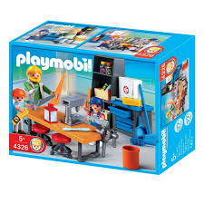 Playmobils école