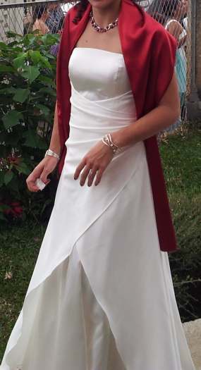 Robe de soirée (ou mariée) avec accessoires