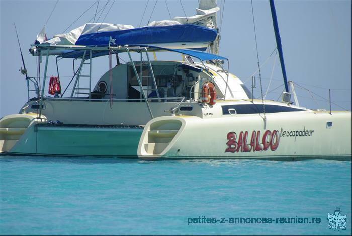 VD catamaran Fountaine Pajot Antigua à nosy be pr excursion, habitation, charter