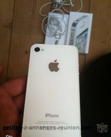 Vends Iphone S4 BLANC 32go
