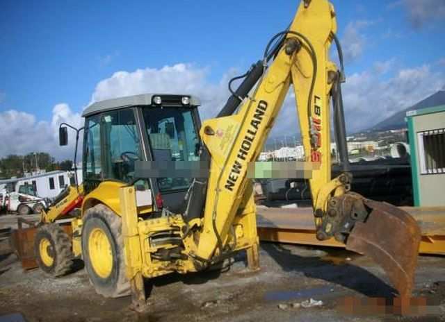 Vends Tractopelle NEW HOLLAND LB110B-2007,1263h