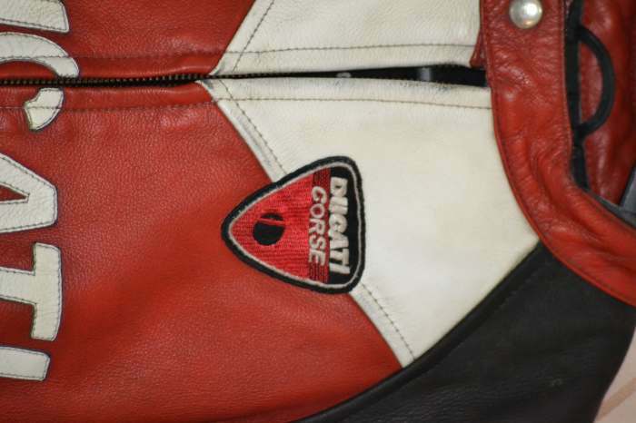 Veste moto cuir original Daytona Ducati Corse