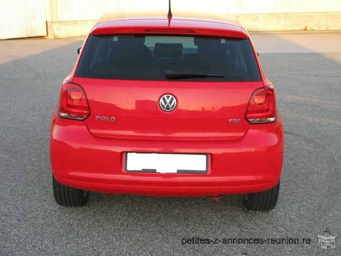 Volkswagen Polo rouge