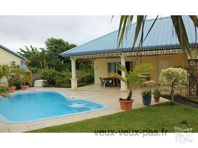 Bras Panon belle villa F4 de 106m² avec piscine sur 590m² de terrain