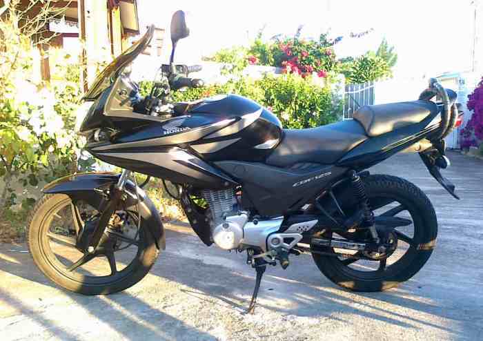 CBF 125, 9995 km, 2.5l/100km: 2200 €