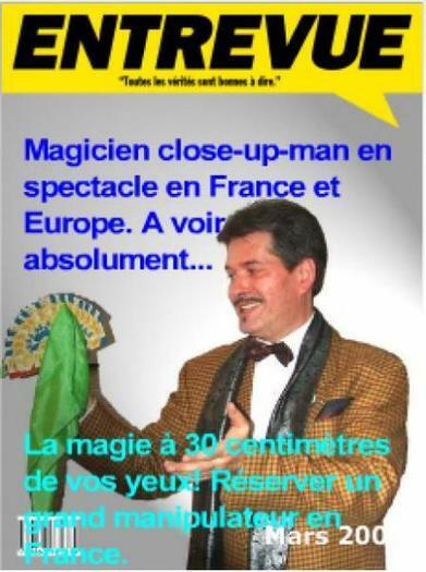 Interview de ma passion devenue mon métier de magicien professionnel à réserver en France.