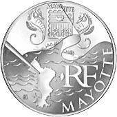 Recherche pièce de 10€ des régions "Mayotte"