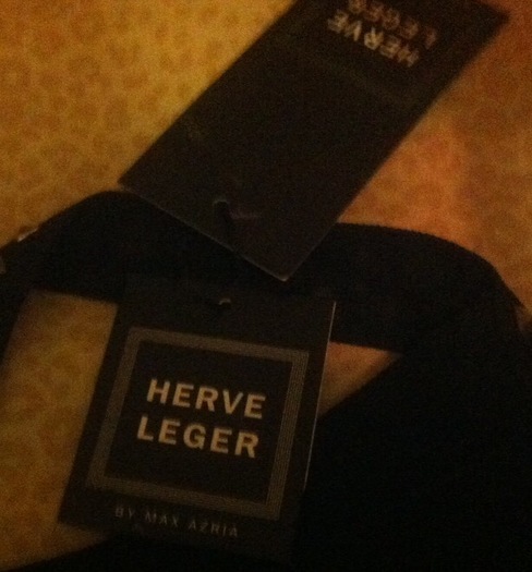 Robe bandage Hervé Leger