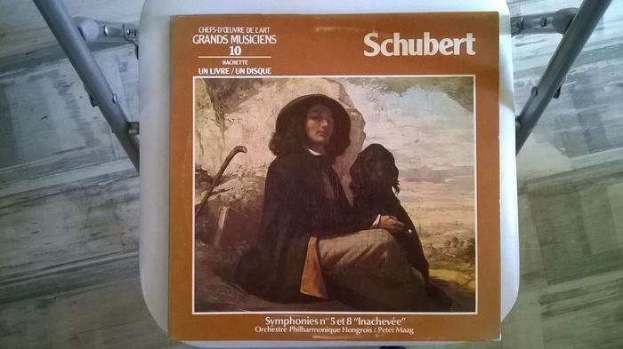 Vinyle Symphonie No 5 et 8 SCHUBERT